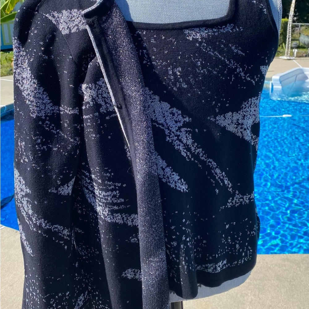 Kasper Cardigan And Matching Shell Set - image 4